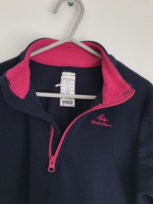 polar turystyczny fleece MH100 Quechua Decathlon 7/8 lat 123-130 cm