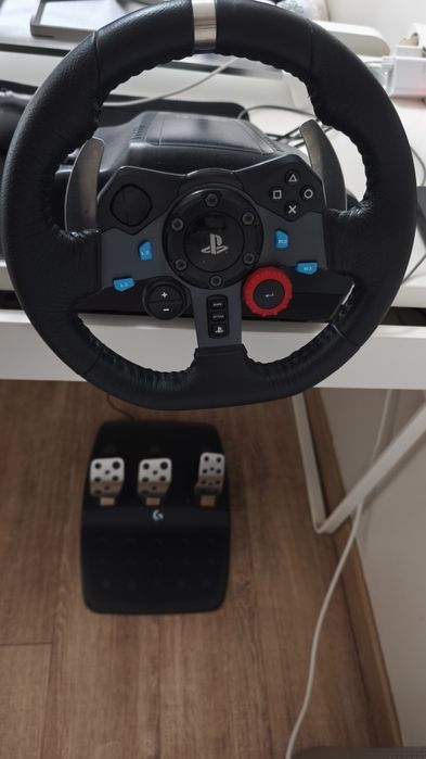 Volante Logitech G29 + Pedais — Excelente Estado