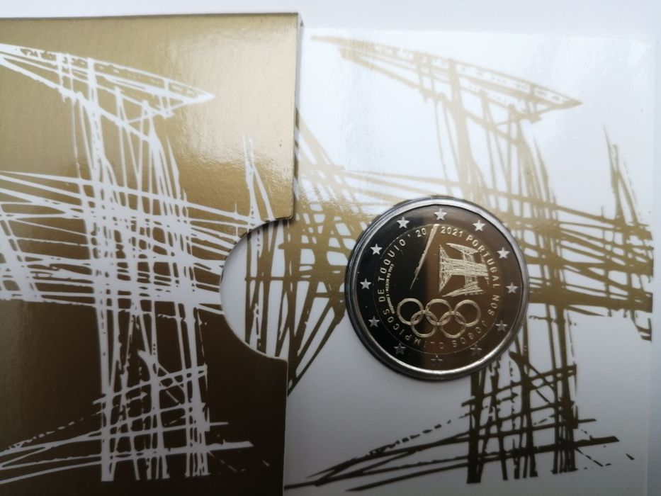 2 € Proof Jogos Olímpicos Tóquio