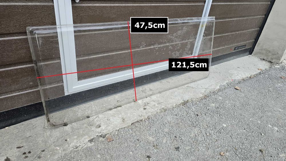 Szyba Okno do przyczepy kempingowej  kampera 2 sztuki