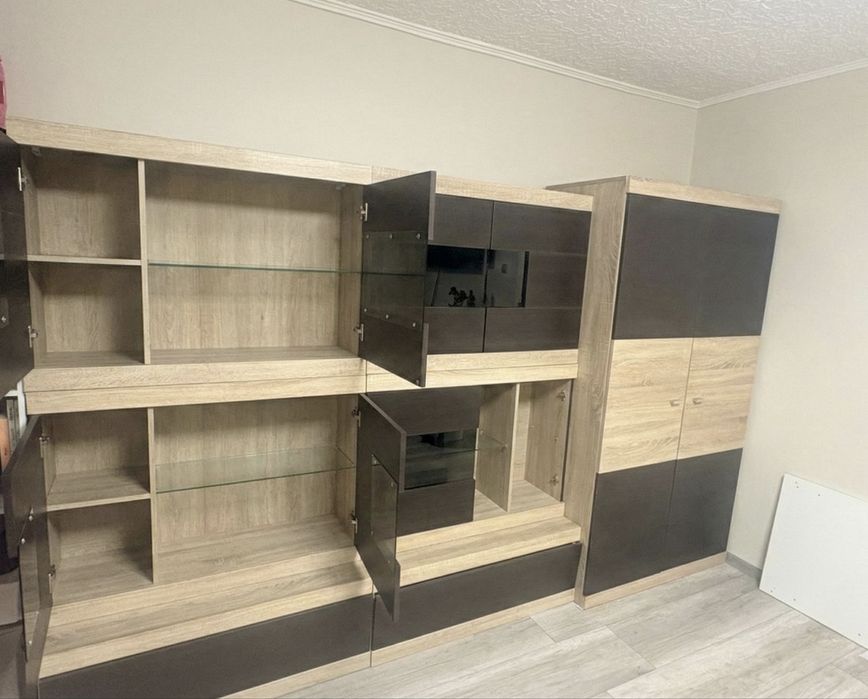 Komplet szafy polka wiszaca rtv