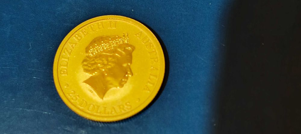 moeda ouro 1/4 oz Kangaroo de 2012