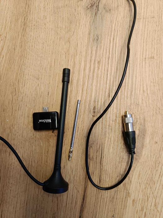 Odbiornik tuner tv cyfrowy DVB-T android tablet micro usb antena