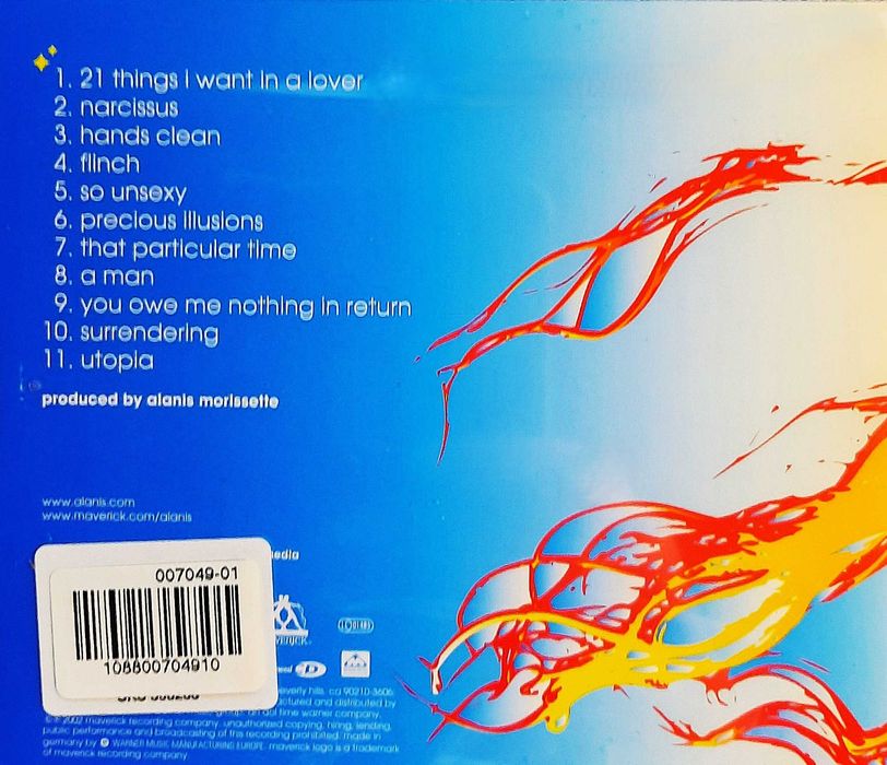 CD Nowa- Polecam Album CD Alanis Morissette - Album Under Rug Swept