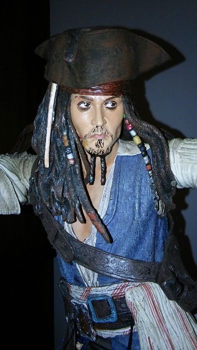 Jack Sparrow / Johnny Depp - Pirata das Caraíbas III NECA 2007