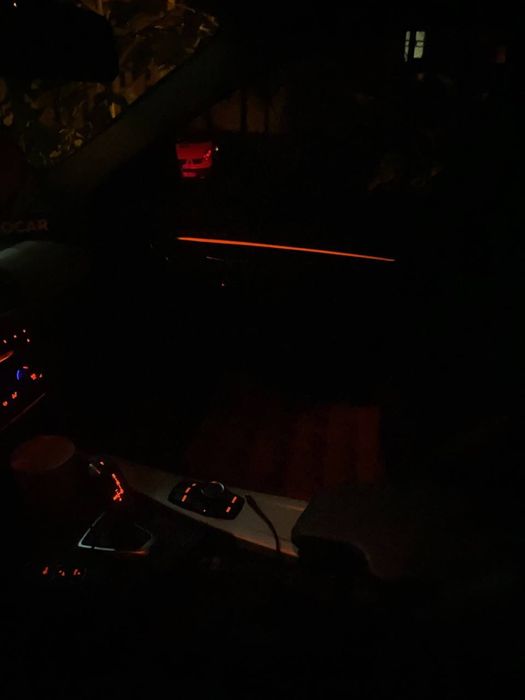 Подсветка салона карт BMW F30-F31 бампер nbt руль M підсвітка салону
