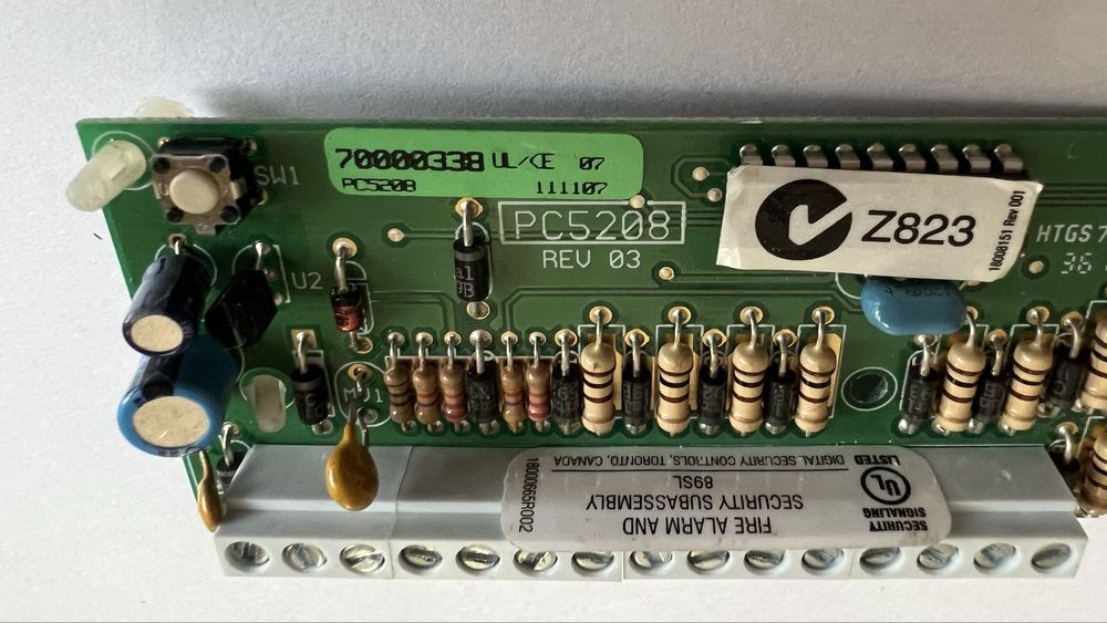 Moduł ekspandera stref DSC PC5208