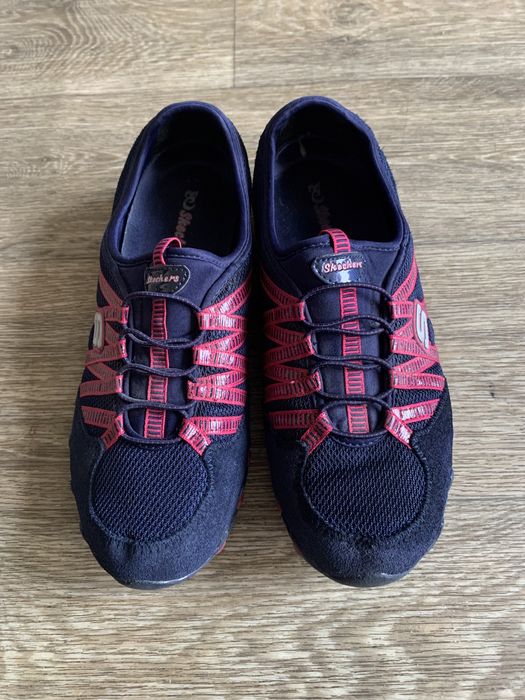Жіночі мокасини skechers р.39 кросівки шкіряні скечерс