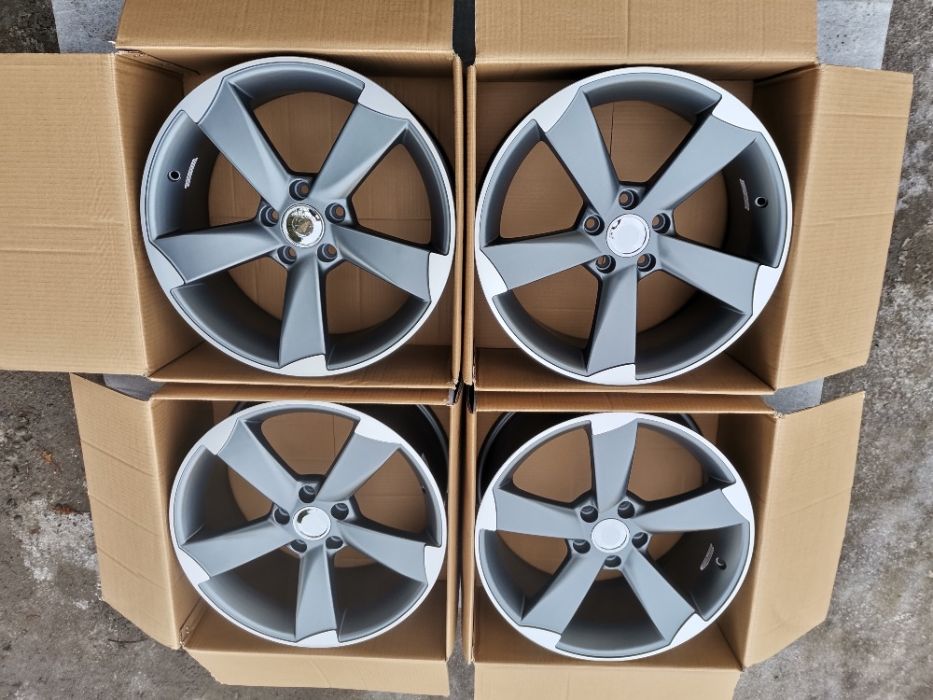 Alufelgi 5x112 18 ET45 Audi A3 A4 B7 B8 A6 C6 C7 TT TTS Q2 Q3 Rotor