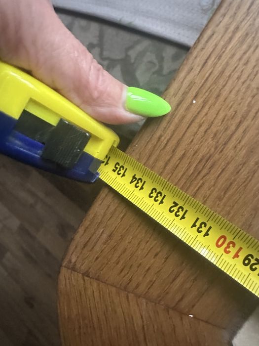 Стіл дубовий розкладний