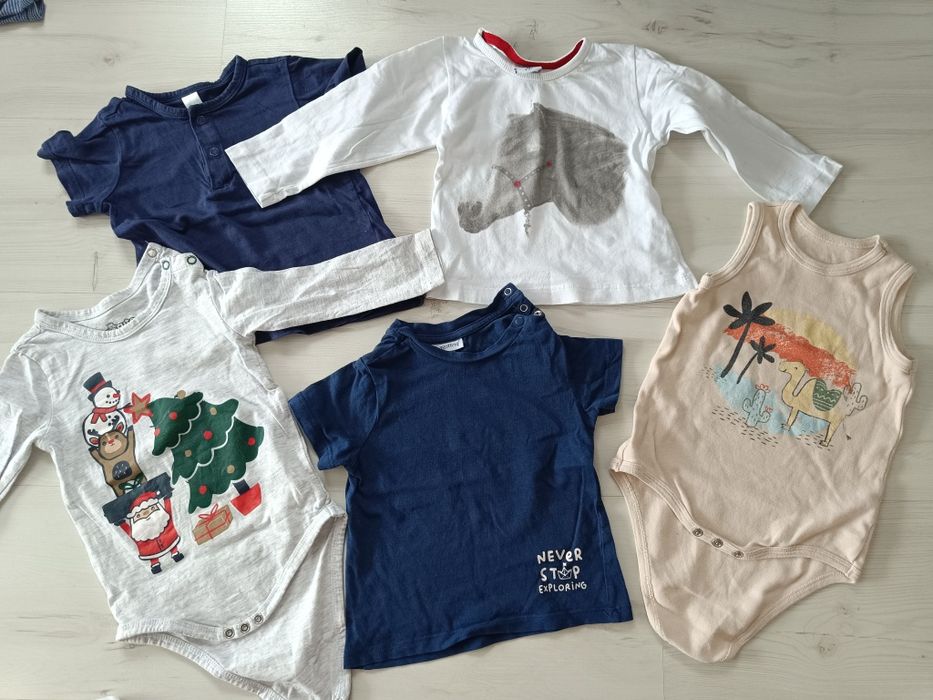 paczka ubrań dla chłopca 80/86