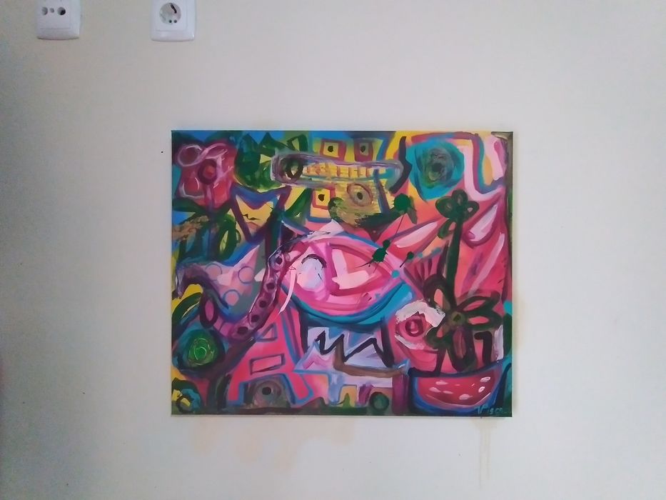 Quadro em Acrílico sobre tela, 50x60