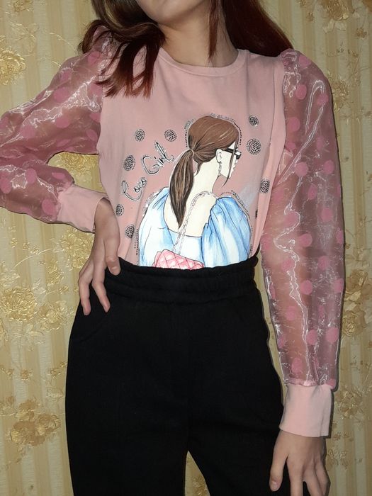 Кофтинка рожева дитяча