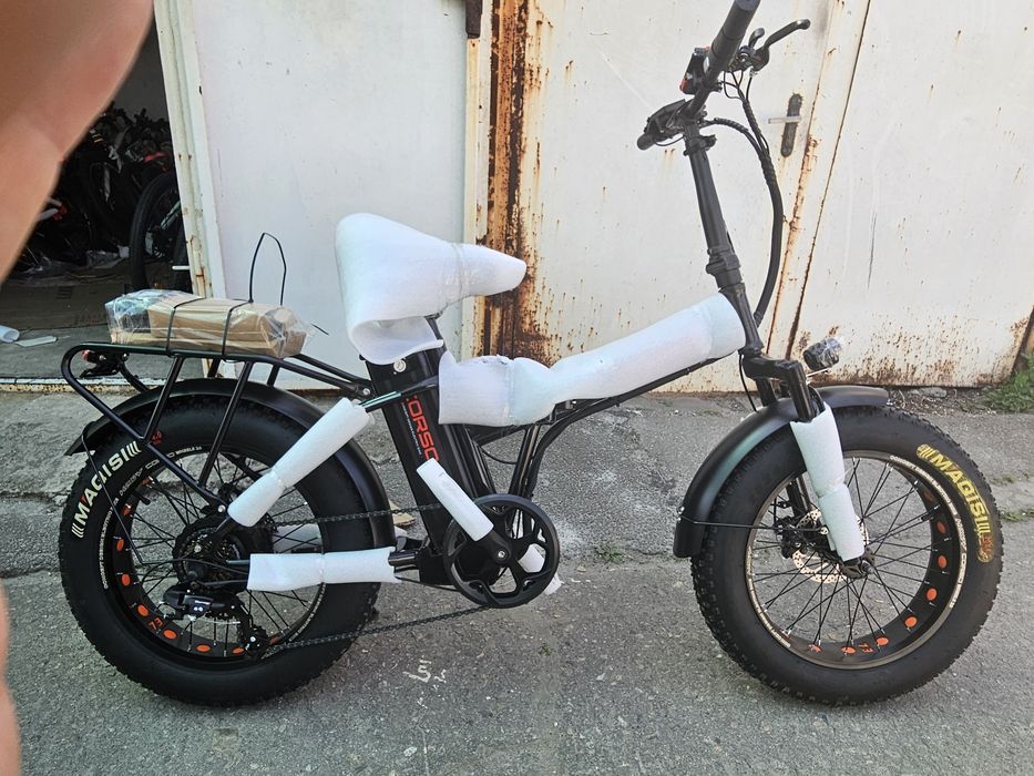 Електровелосипед Corso Kraft 20"  рама сталева, двигун 500W, 48V15Ah
