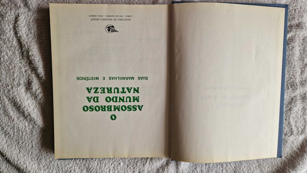 Livro "O Assombro Mundo da Natureza"