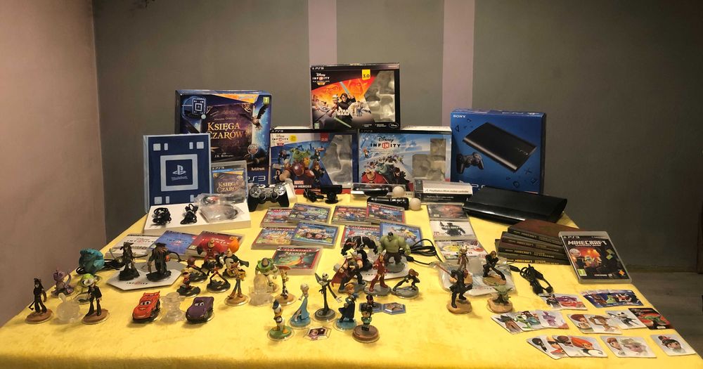 Sony PS3 Minecraft Disney Infinity Star Wars Hary Poter Avengers
