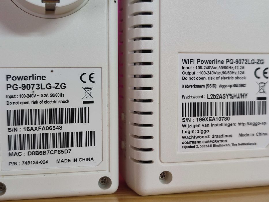 Ziggo Powerline Kit - 3 Adapters423379047506268163