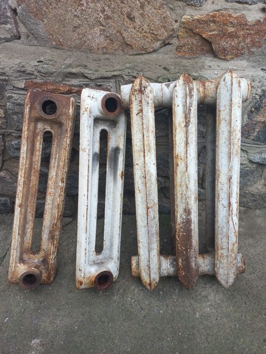 Чугунные радиаторы не было в пользовании