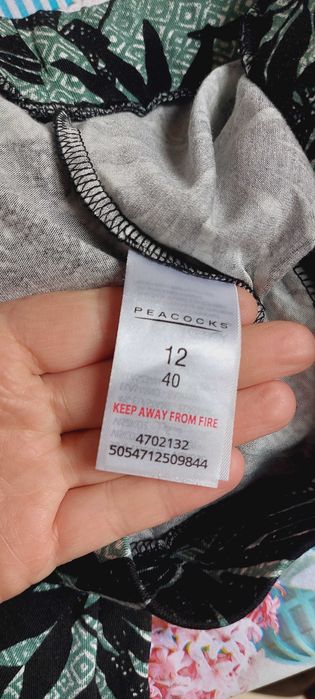 Jak nowe Spodnie Wiskoza legginsy lejące Peacocks 12/40 42/44