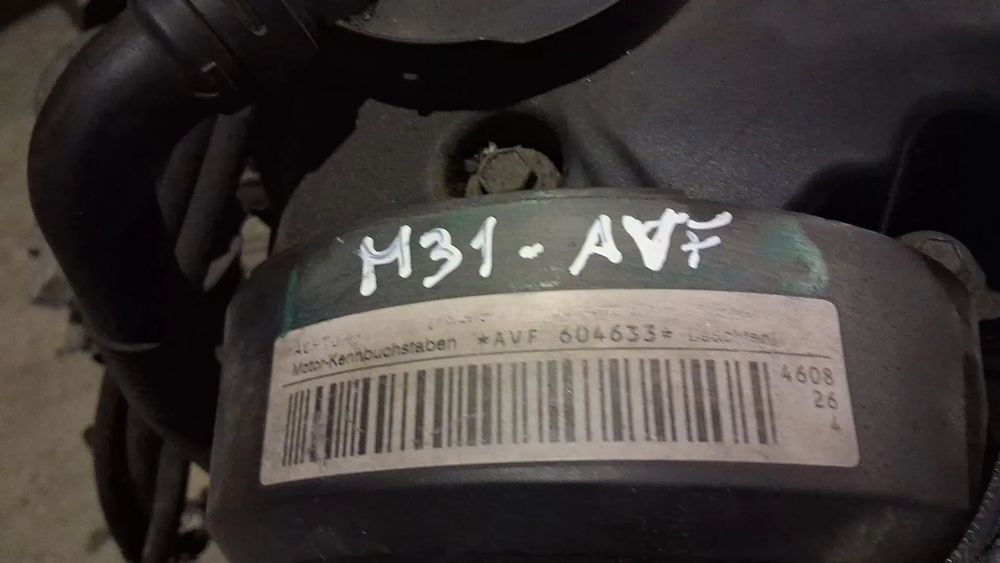 Motor AVF Audi A4 8E B6 1.9 tdi 130cv com injeção