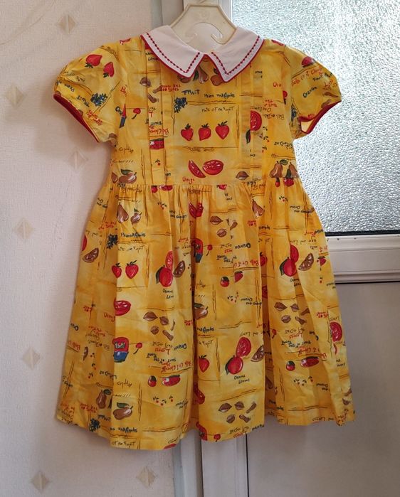 Французское платьице с воротничком