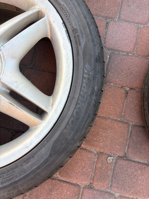 Продам диски r17 5/100 з резиною.