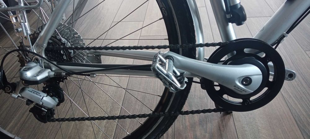 Rower męski Unibike Globbtroter 21" srebrny