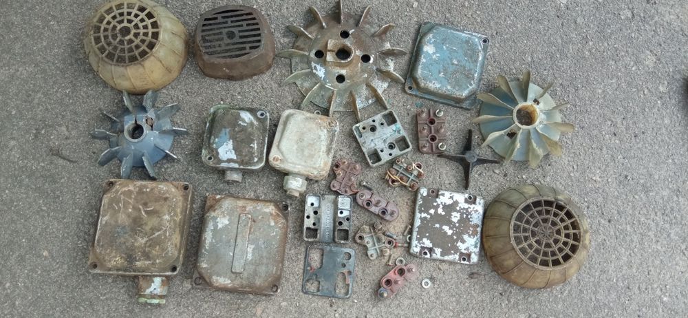 Електродвигун запчастини.