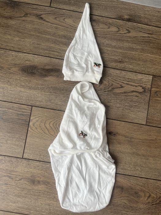 Пелюшка кокон +шапочка