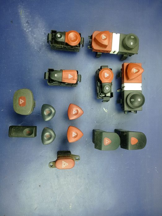 Кнопка Вікна Замка ЕСП Парктронік Круїз Підігрів Аварійка Рено Renault