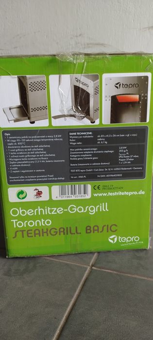 Nowy grill gazowy Tepro