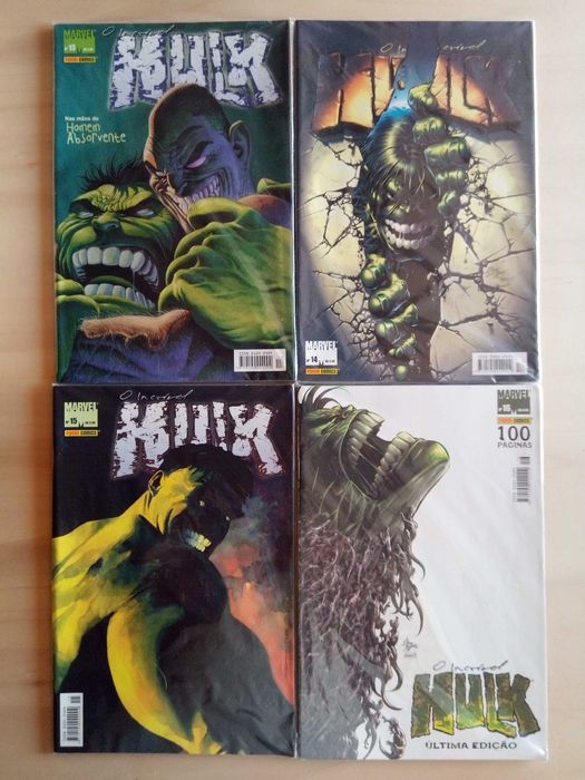 Inéditos - Coleção Completa em 16 livros - O INCRÍVEL HULK