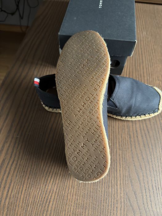 Granatowe espadryle Tommy Hilfiger 36