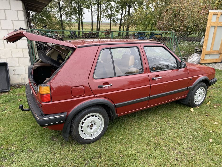 Golf MK2 - unikatowe wnętrze