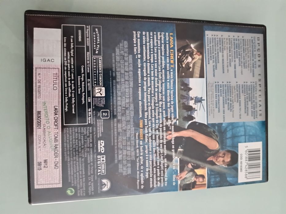 DVD Lara croft - tomb raider