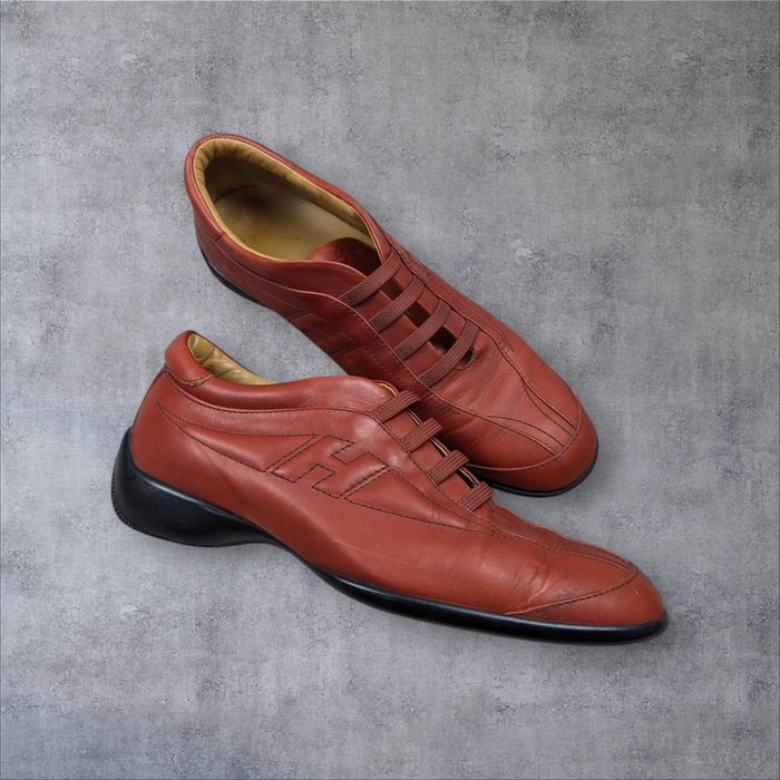 Hogan skórzane półbuty sneakersy Damskie 38,5