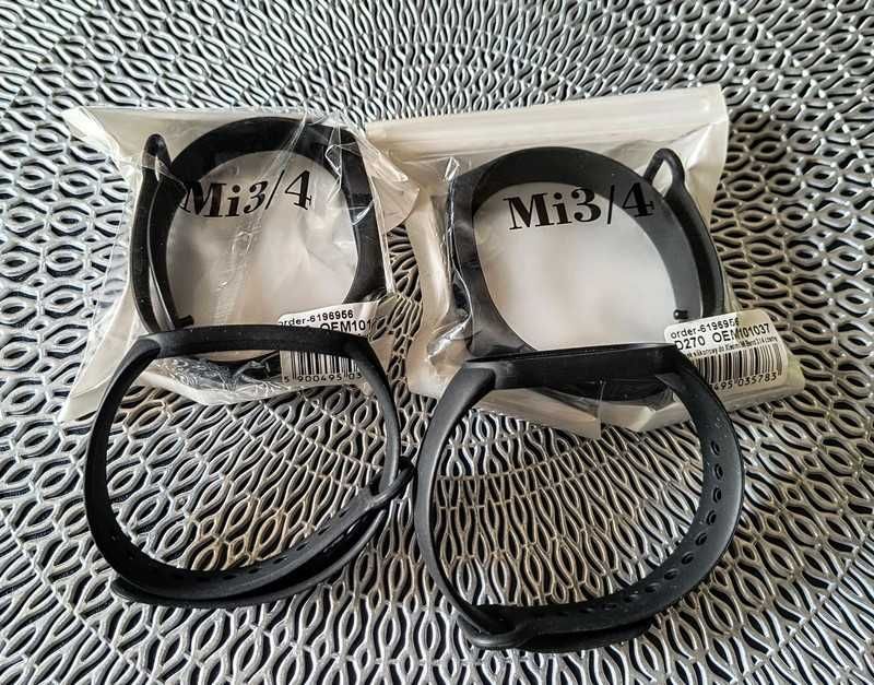 4 x opaska do Smart band Mi3/4 NOWE