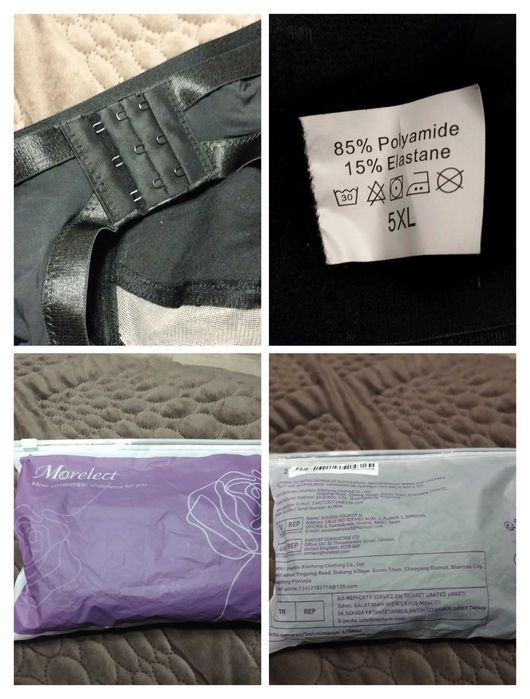 Бюстгальтер без кісточок D E обьєм 115-130см