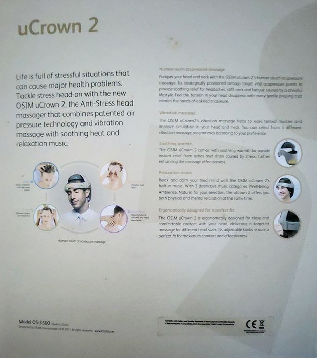 Masseagedor para cabeça em bom estado64284537339905122