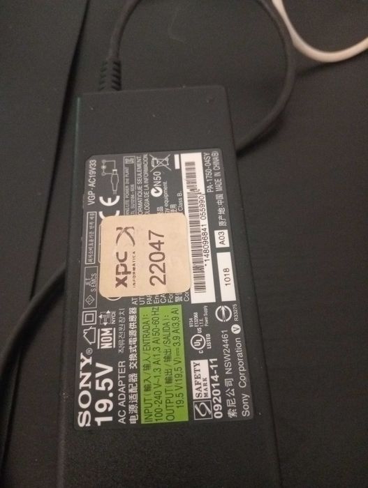 PC portátil Sony vaio