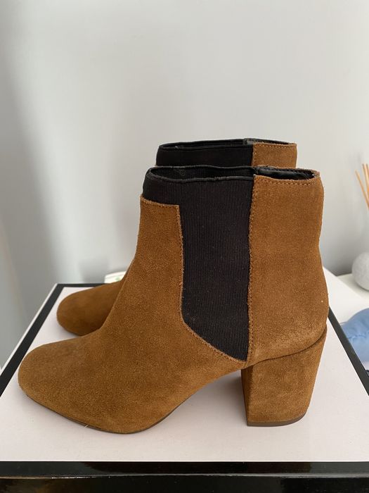 Botins camurça Zara