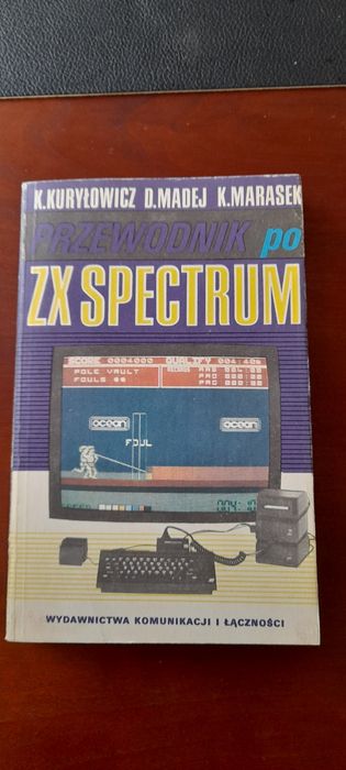 Komputer ZXSpectrum+  z dokumentacją i  taśmami