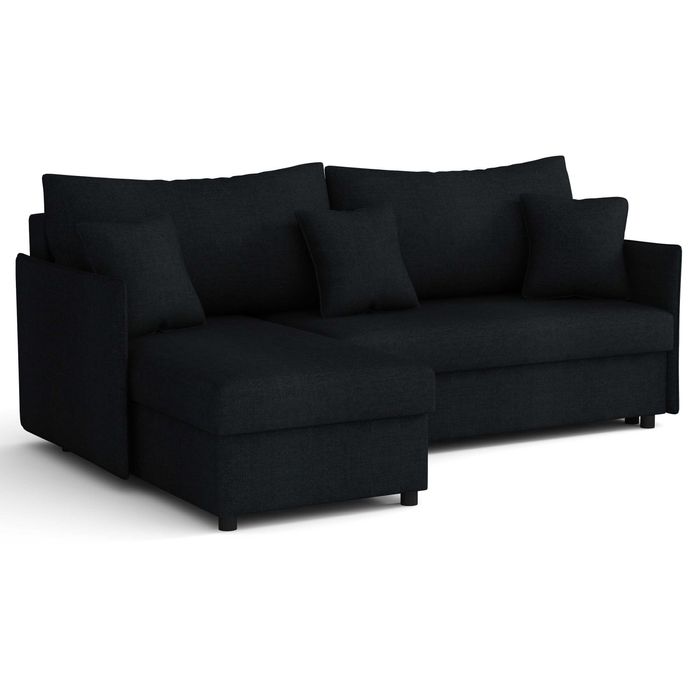 Narożnik rozkładany Młodzieżowy Wypoczynek Kanapa 2xpojemnik Sofa