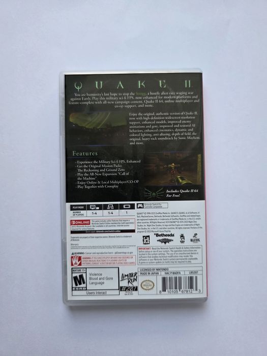 Quake II Nintendo Switch Używana