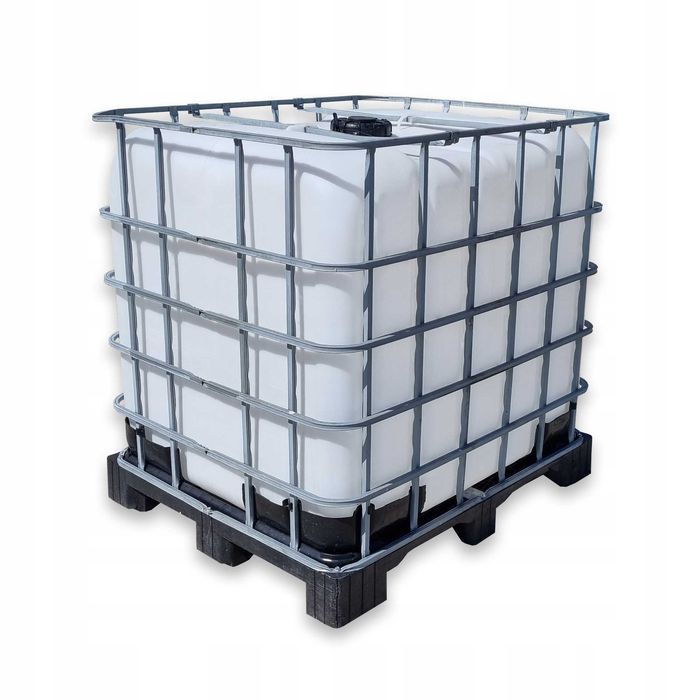Zbiornik Mauzer 1000l regenerowany IBC - paleta plastik lub metal