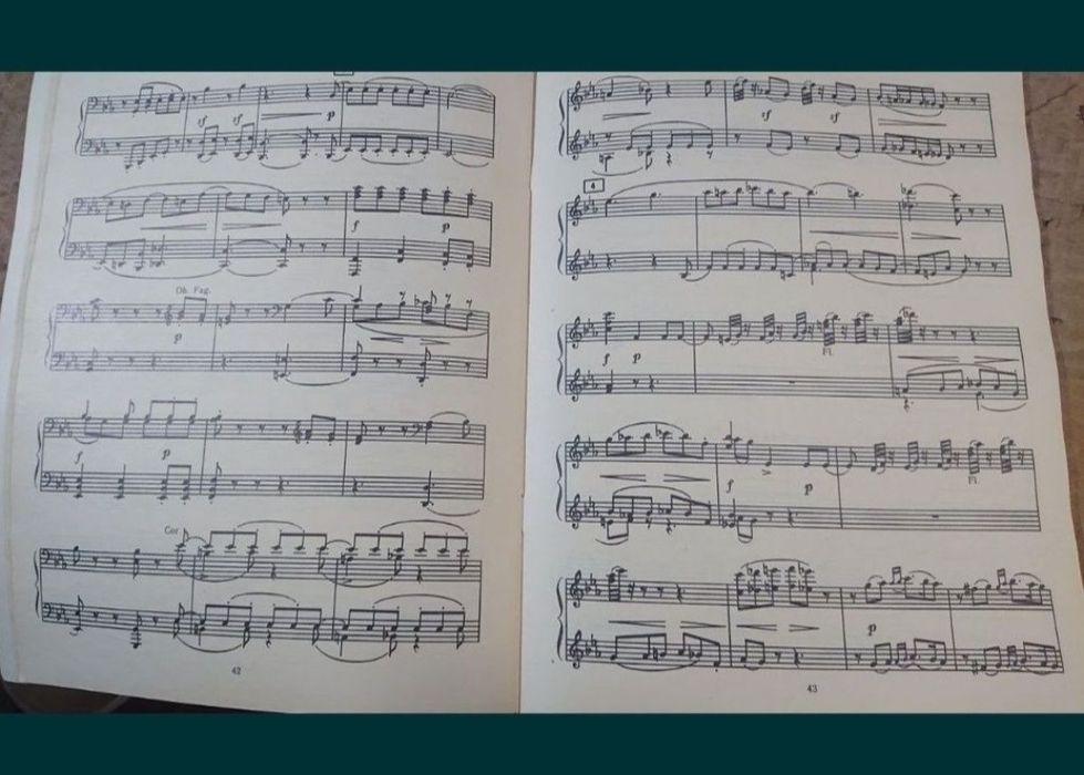 Ноты для Ф-но
Моцарт
Симфония Соль минор номер 40 
Переложение для ф-н