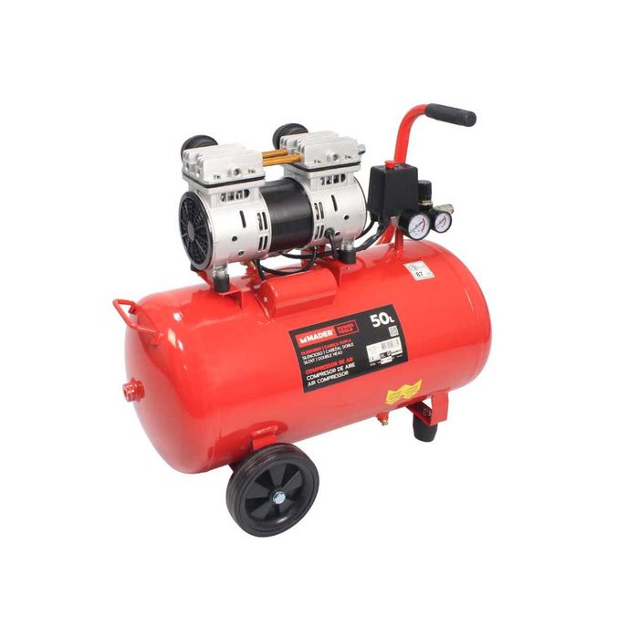 Compressor Ar Silencioso 50 Lts Mader. AP28