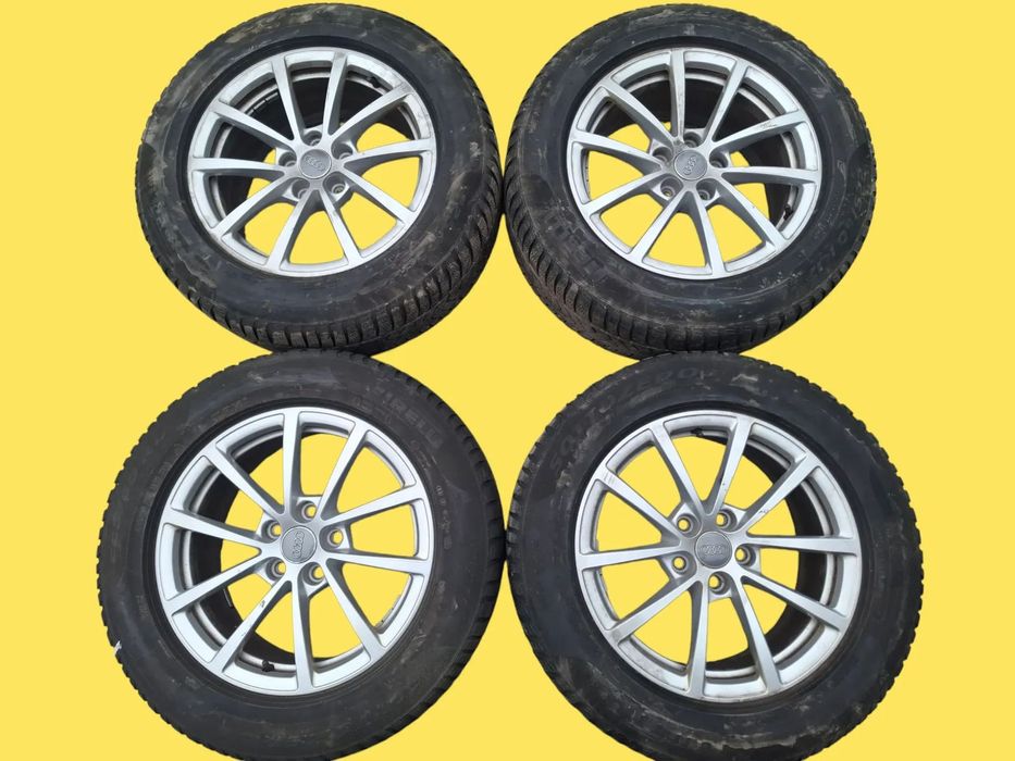 ALUFELGI KOLA 5X112 ET36 225/60 R17 AUDI A4 A5 A6 A7 A8 Q3 Q5 4K0601025 SLASK WYSYLKA