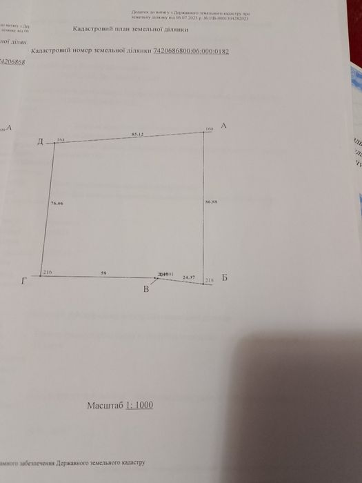 Продам пай (земля сільськогосподарського призначення)