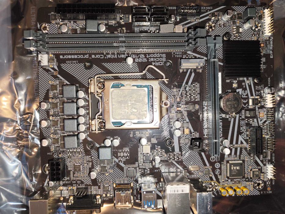 Płyta główna Gigabyte H510M H v2 wraz z procesorem Intel I5 11400F